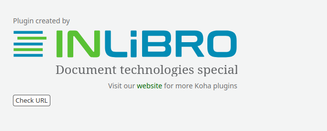 CheckUrl home page